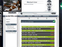 Tablet Screenshot of meciuri-live.com